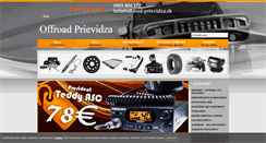 Desktop Screenshot of offroad-prievidza.sk